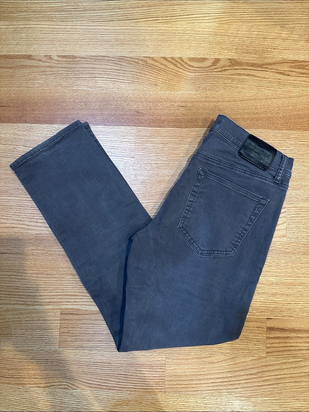 Lucky Brand Men's Charcoal Slim-Straight Jeans